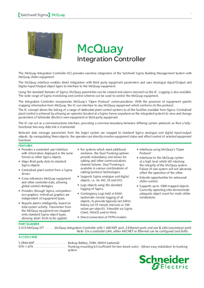 McQuay Integration Controller